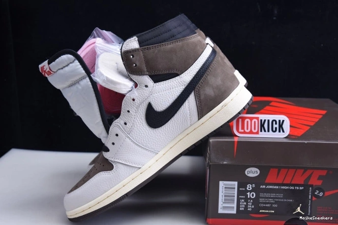 MaikeSneakers HIGH SP 'TRAVIS 1 2.0 TS - SCOTT' AIR JORDAN CD4487-100 OG 0710